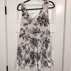 Floral baby doll dress